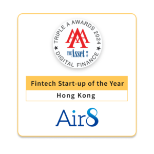 The Asset TripleA Digital Awards 2024 Fintech Start-up of the YearHong Kong